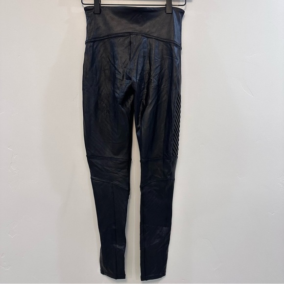 SPANX moto legging faux leather legging size small - Picture 13 of 14